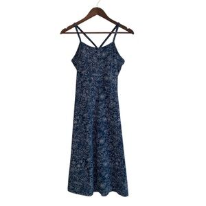 Pact Blue Floral Dress